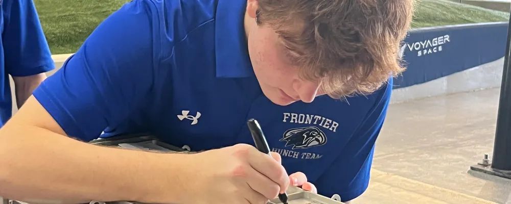 HUNCH Students Leave Their Mark on Hardware Bound for Space cover