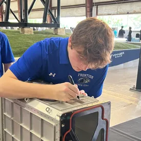 HUNCH Students Leave Their Mark on Hardware Bound for Space cover